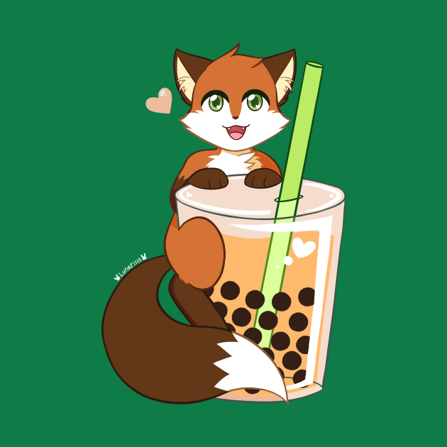 Thai Tea Fox by Lunariiis