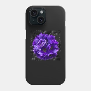 Purple Delphinium Art Fashion and Home Decor Phone Case