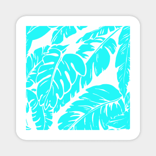 PALM LEAF AQUA BLUE Magnet