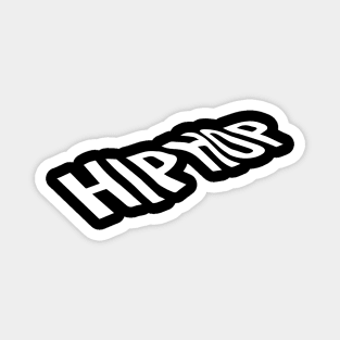 hiphop wavy logo Magnet