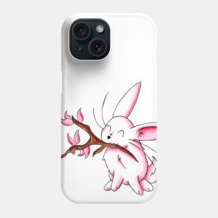 Bunny Blossoms Phone Case