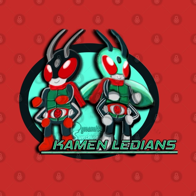 Kamen Ledians #1 and #2 by DynamiteSunshine