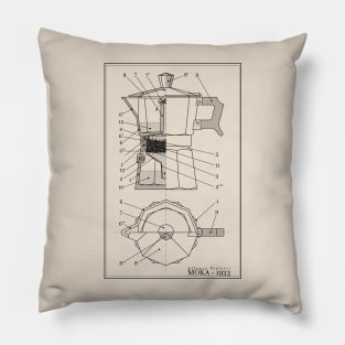 Italian Coffee (Caffelatte edit) Pillow