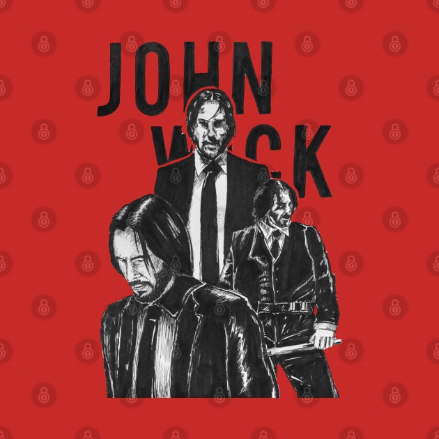 Keanu Reeves in the John Wick! by Nickoliver