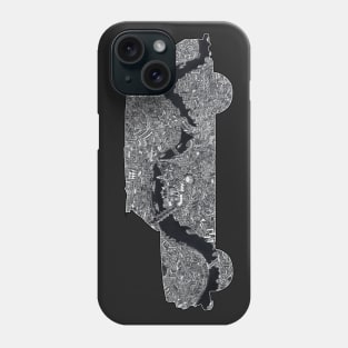 London map Taxi Phone Case