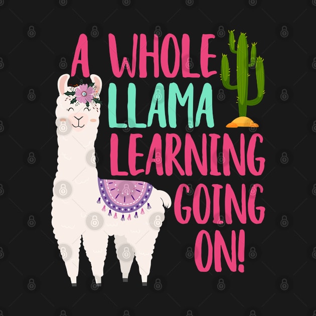 A Whole Llama Learning Going On by UniqueWorld