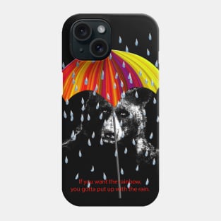 Bearing the Rain Phone Case