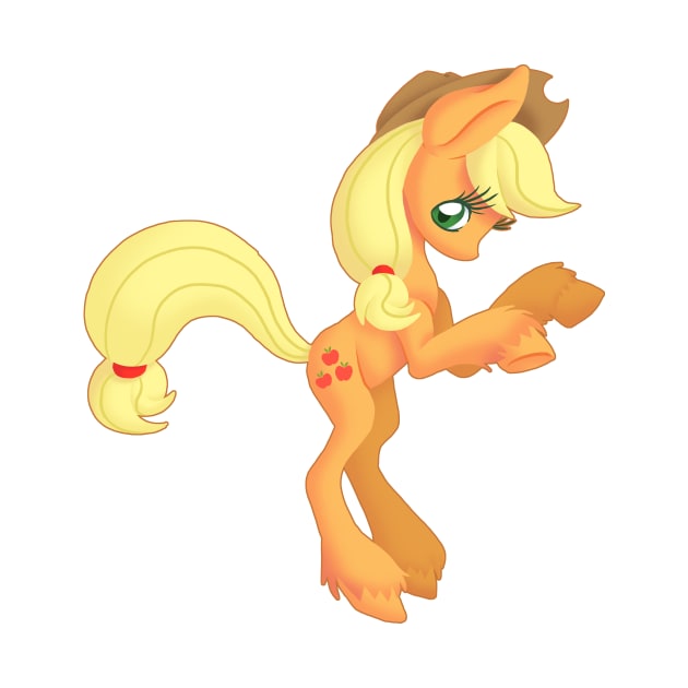 Flourish Ponies - Applejack by NeroStreet