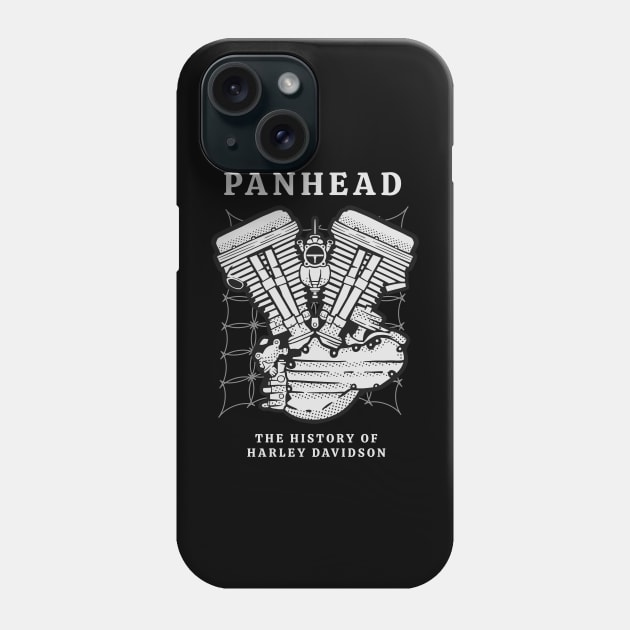 panhead american engine Phone Case by noorshine