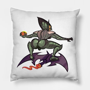 Goblin's Green Butt Pillow