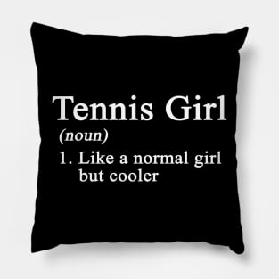 Tennis Girl Normal Girl Pillow