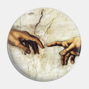 The Creation of Adam Pin