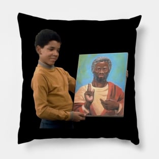 GOOD TIMES JESUS BLACK HISTORY Pillow