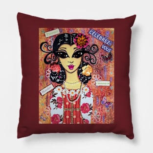 (French Version) Celebrate You - Spain Pillow