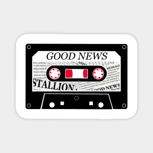 Good News Cassette Tape Magnet