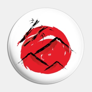 JAPAN MOUNTAIN Pin