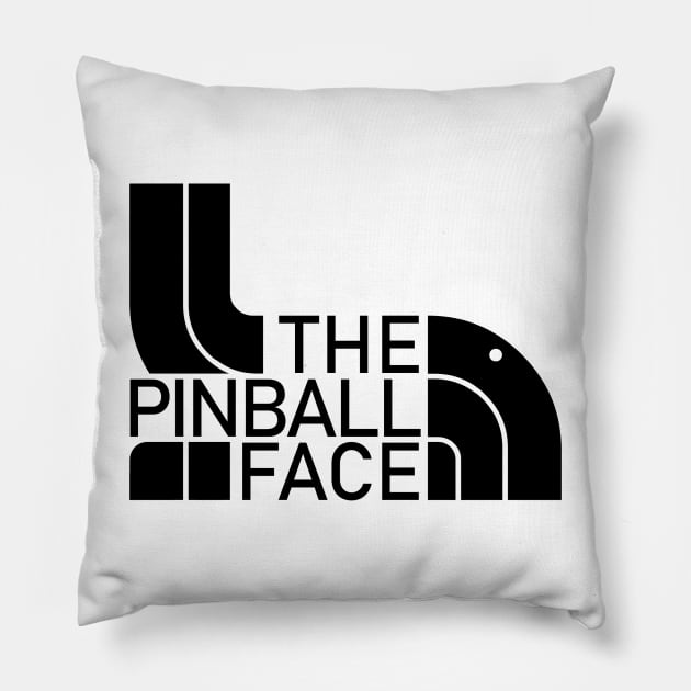 The Pinball Face Pillow by Uwantmytees