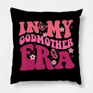 In My Godmother Era Retro Godmom Mother Proposal Pillow