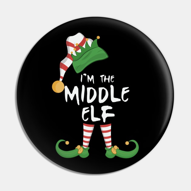 I'm The Middle Elf Pin by novaya