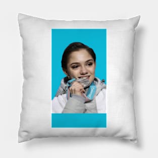 Lovely Evgenia Medvedeva Pillow