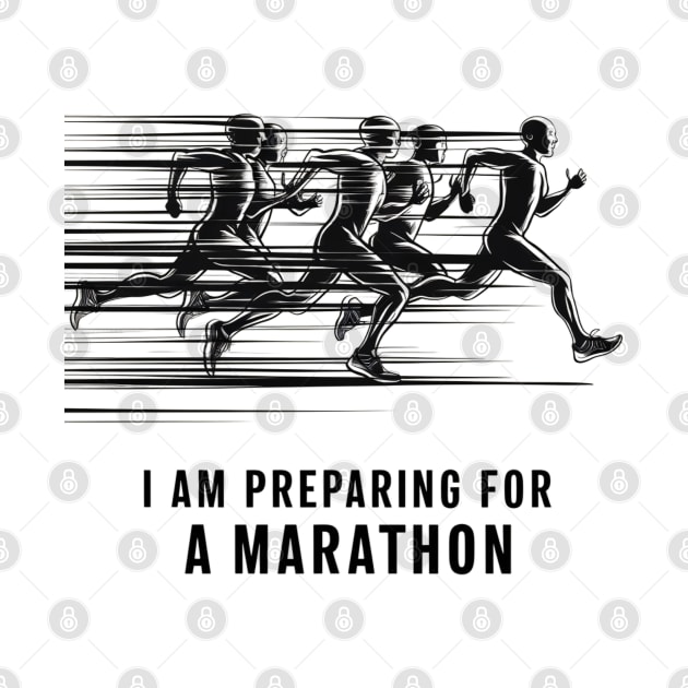 I am the marathon runner by UrbanBlend