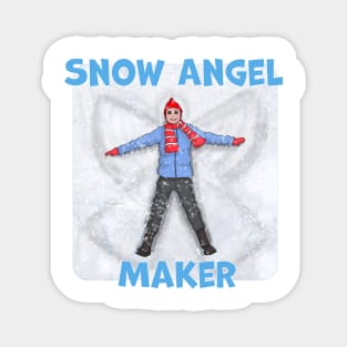 Snow Angel Maker Magnet