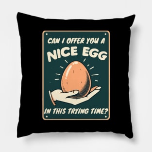 can i offer you a nice egg Pillow