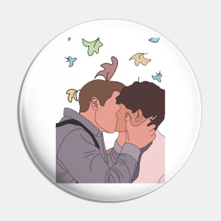 Nick nelson and charlie spring Hearstopper Pin