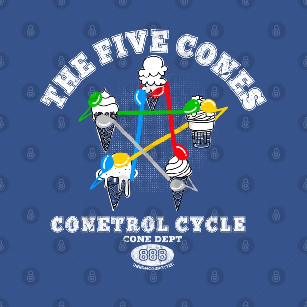 The Five Cones by SherringenergyTeez