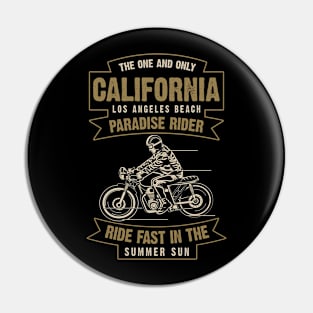 California Paradise Rider Pin