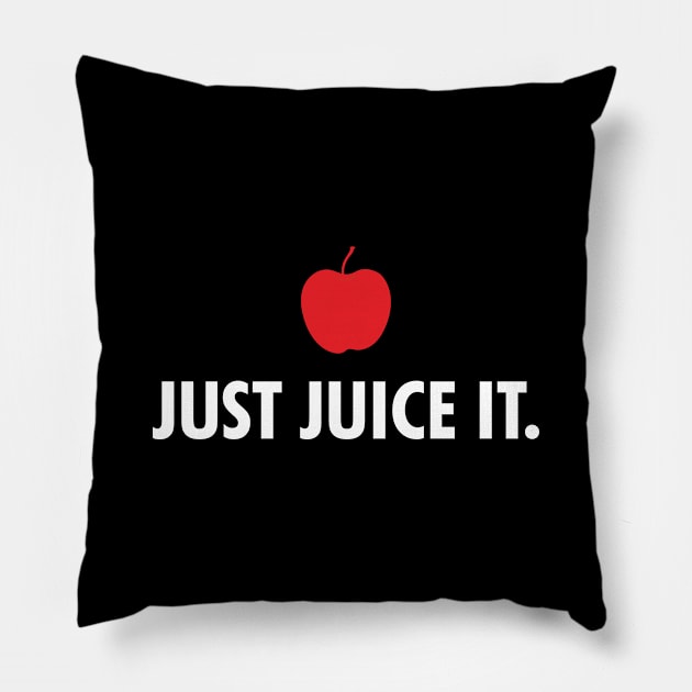 Just juice it. Pillow by Immunitee