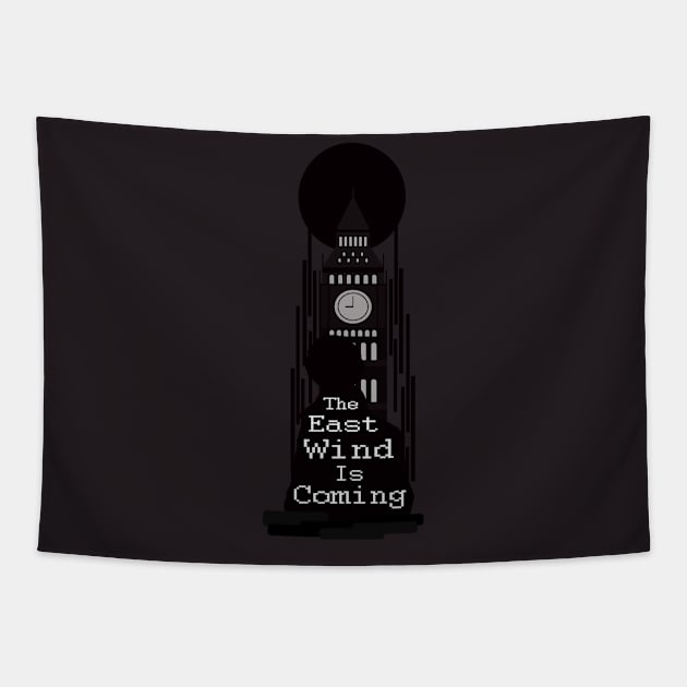 The east wind is coming Tapestry by phxartisans