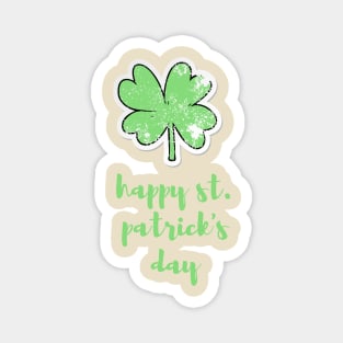 Happy St. Patrick's Day Magnet