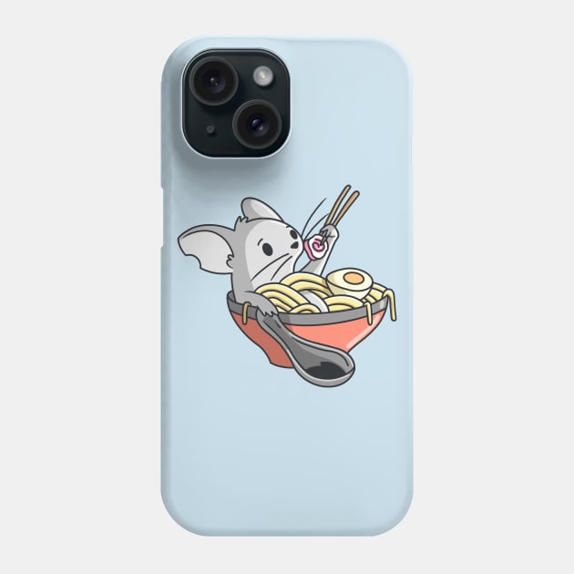 Raton Ramen Phone Case by Israelement