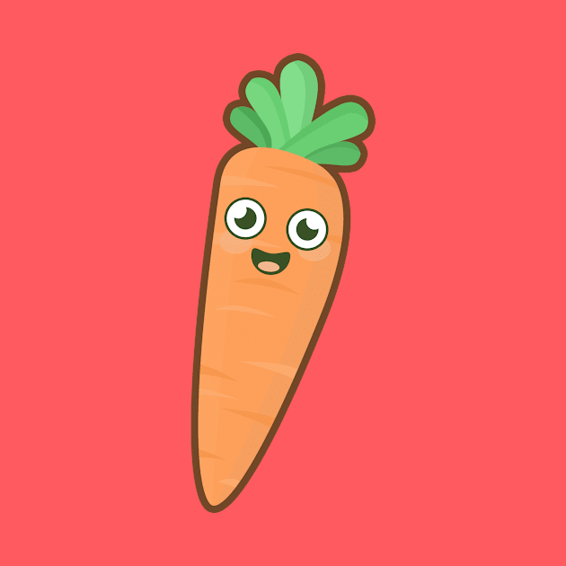 Kawaii Carrot by KawaiiNir