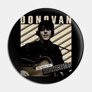 Donovans Sunshine Superman Vintage Vibes on Your Tee Pin