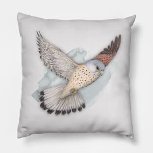 Flying Kestrel Pillow