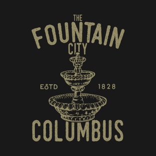 Columbus Georgia : The Fountain City T-Shirt