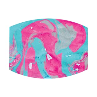 Pink & Blue Marble Swirl T-Shirt