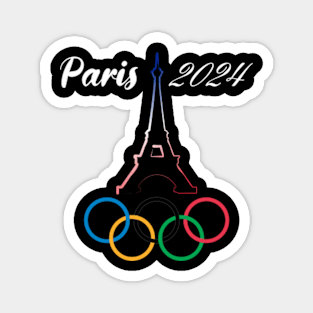 Paris 2024 Magnet