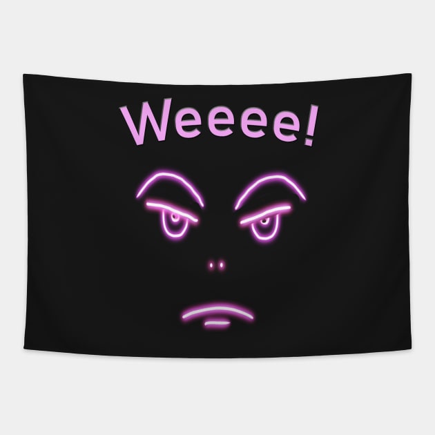 Weeee! with RBF Tapestry by Klssaginaw