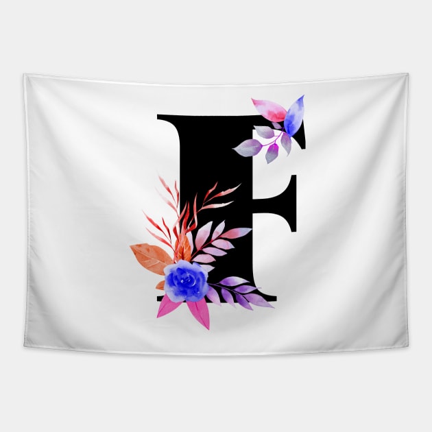 Capital letter F Tapestry by amarsingha10