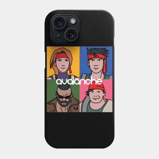 Avalanche (Original Line-up) Phone Case by Cleobule