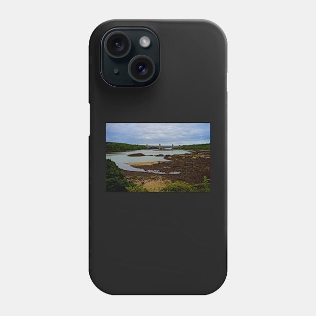 STRAIT UP TO BRITANNIA BRIDGE Phone Case by dumbodancer