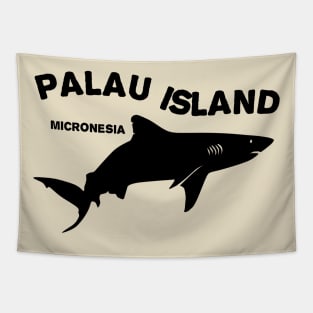 Shark Diving at Palau Island - Micronesia Tapestry