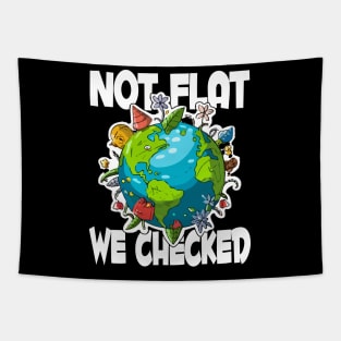 Not Flat We Checked Tapestry