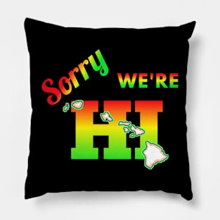 Hawaii Hawaiian t-shirt designs Pillow