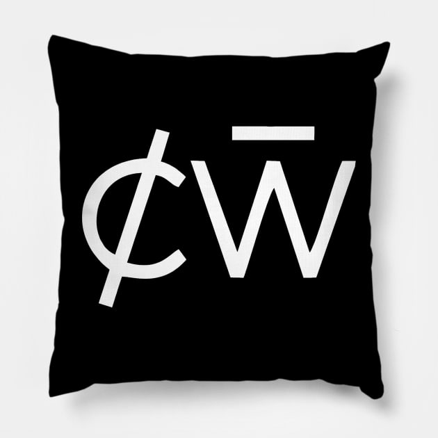 techno music cw Pillow by Olympussure