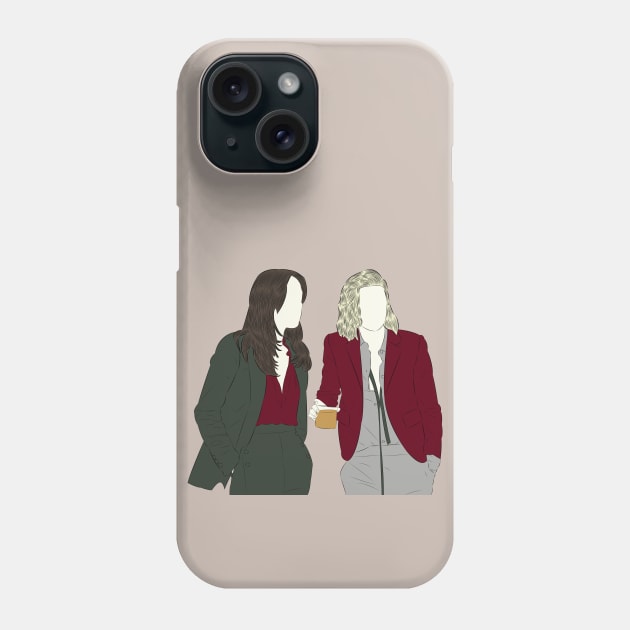 Abby and Riley - Happiest Season Phone Case by LiLian-Kaff