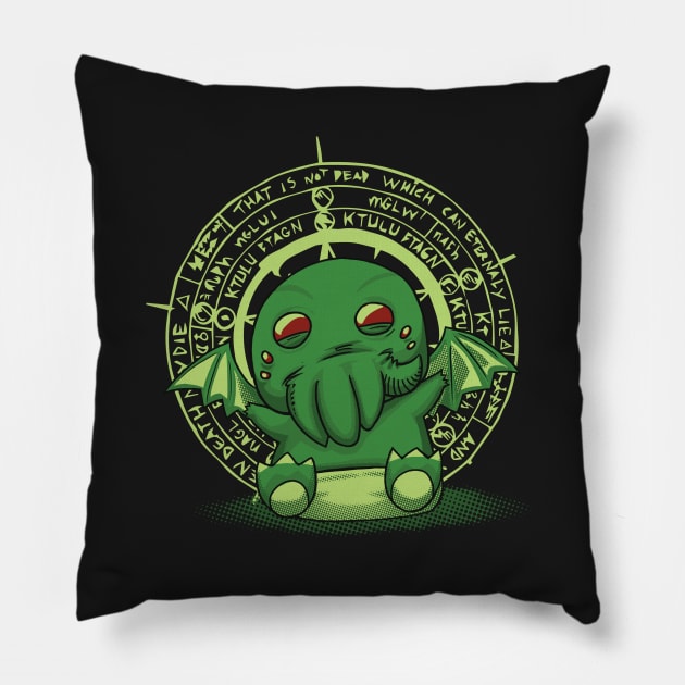 The Littlest Elder God Pillow by PopShirts